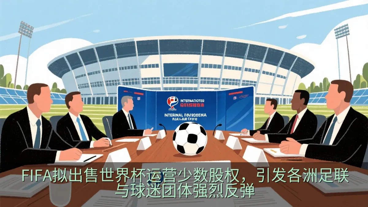 FIFA拟出售世界杯运营少数股权，引发各洲足联与球迷团体强烈反弹